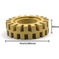 4 Inch Pneumatic Degumming Disc Rubber Wheel, Degumming Rubber Grinding Wheel Car Tire Polishing Wheel